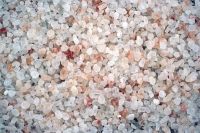 Granulate salt in cotton bag, 1 kg