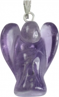Angel 20 mm with loop, 3 x Amethyst