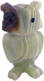 Owl 5 cm, Onyx-Marble