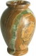 Vase round 10 x 15 cm, Onyx Marble