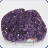 Amethyst-Stcke poliert