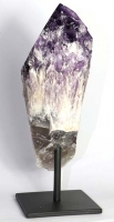 Elestial Amethyst Nr. 17 auf Metallstnder