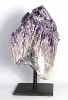 Elestial Amethyst Nr. 19 auf Metallstnder