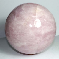 Rosenquarz XXL Kugel Nr. 26