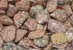 Jaspe Lopard (Rhyolith) pierres roules, B-qualit