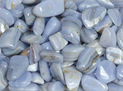 Chalcedon Trommelsteine B-Qualitt