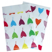 Paperbag Heart Balloons 95x140 mm