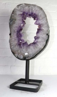 Amethyst Ring (Scheibe) Nr. 95 auf Metallstnder