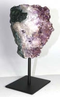 Amethyst on metal stand No. AMM49