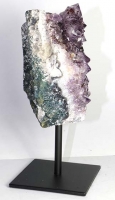 Amethyst on metal stand No. AMM52