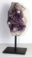 Amethyst on metal stand No. AMM58