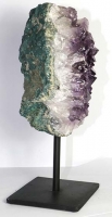 Amethyst on metal stand No. AMM58