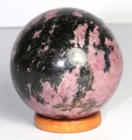 Ball (Sphere) Rhodonite No. RHO21