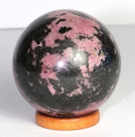 Ball (Sphere) Rhodonite No. RHO21