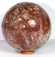 Versteinertes Holz Kugel Nr. 30