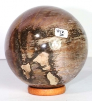 Versteinertes Holz Kugel Nr. 35