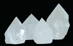 Bergkristall Spitzen poliert