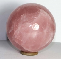 Rosenquarz Kugel Nr. 41