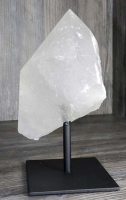 Bergkristall mit Metallstnder No. 71
