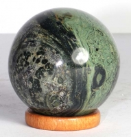 Kambamba-Jaspis (Rhyolith) Kugel Nr. 57