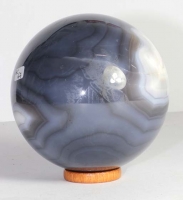 Chalcedon-Achat Kugel Nr. 67