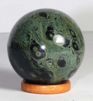 Kambamba-Jaspis (Rhyolith) Kugel Nr. 63