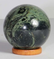 Kambamba-Jaspis (Rhyolith) Kugel Nr. 63
