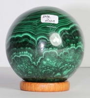 Ball (Sphere) Malachite No. 201