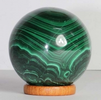 Ball (Sphere) Malachite No. 201