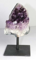 Amethyst on metal stand No. AMM87