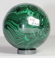 Ball (Sphere) Malachite No. 210