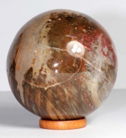 Versteinertes Holz Kugel Nr. 39