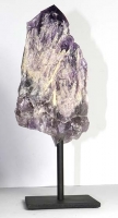Elestial Amethyst Nr. 107 auf Metallstnder