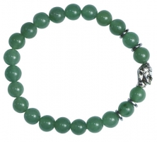 Armband Kugel 8 mm Buddha