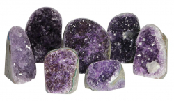 Amethyst poliert mit Standflche bis 1 kg