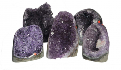 Amethyst poliert mit Standflche 1-3 kg