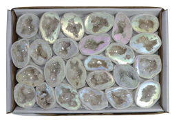 Kiste Quarz Geoden Angel Aura