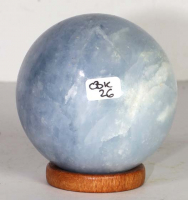 Calcit blau Kugel Nr. 26