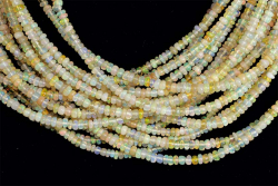 thiopischer Opal Kette mit 925er Silber-Verschluss
