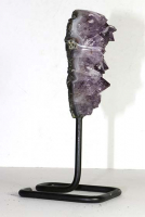 Amethyst Herz Nr. 115 auf Metallstnder