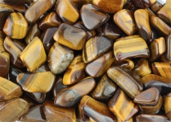 Tigerauge Trommelsteine Afrika (LOT1)