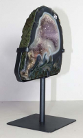 Amethyst Ring (Scheibe) Nr. 138 auf Metallstnder