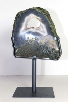 Amethyst Ring (Scheibe) Nr. 138 auf Metallstnder