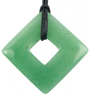 Square Donut 35 mm Aventurin grn (LOT52)