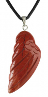 Anhnger Engelflgel Jaspis rot (LOT29)