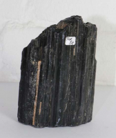 Turmalin schwarz (Schrl) Rohstein Nr. 58