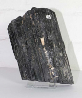 Turmalin schwarz (Schrl) Rohstein Nr. 59
