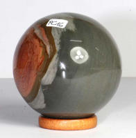 Polychrom-Jaspis Kugel Nr. 16