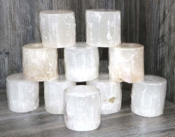 Selenit Teelicht B-Qualit�t