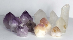 Kristall Spitzen gemischt (BK-CIT-AM) B-Qualit�t